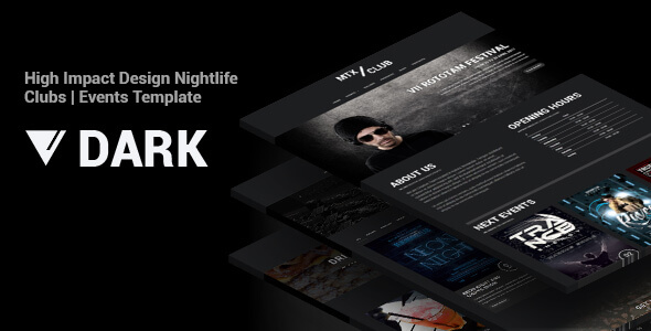 Dark WordPress Theme