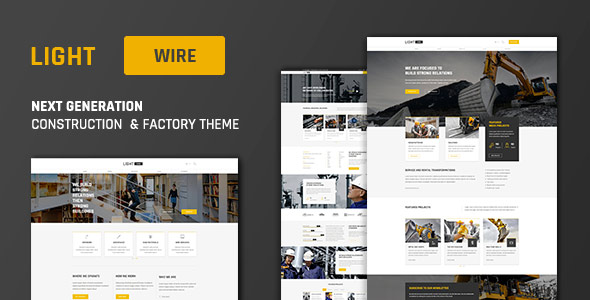 Lightwire WordPress Theme